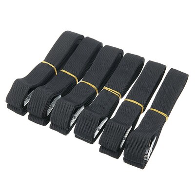 6pcs 8-foot 250cm go Luggage Strap Ratchet Leather Strap