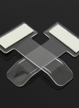 2pcs/set Car Auto Fastener Clip Parking Ticket Permit Holder