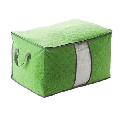 LARGE STORAGE BAG BOX CLOTHES QUILT DUVET LAUNDRY PILLOWS ZI