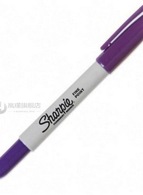 1 Pcs Sharpie Fine Point Round Toe Black Ink Permanent Marke
