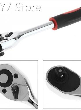 Flexible 3/8 Straight Handle Medium Cr-V Steel Quick Steel R