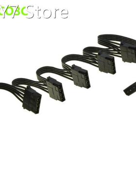 4 Pin Molex Power Port Male 1 to 6 Female Ports Power supply