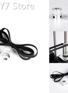 Z-Axis GT2 Timing Belt Pulley Kit 24 Teeth Synchronous Wheel