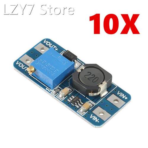 10pcs/lot MT3608 DC-DC Step Up Converter Booster Power Suppl
