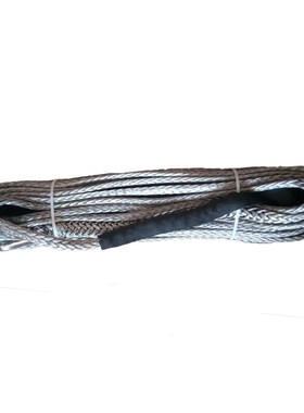 China Factory Direct Sell 12mm x 25m Synthetic Winch Rope HM