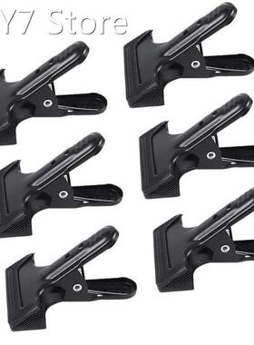 6-Pack Set Backdrop Clamps 4.3 Inch With 2.2 Inch Max Openin