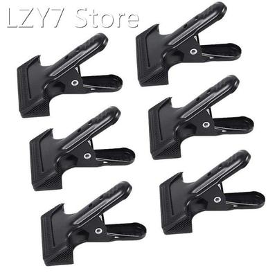 6-Pack Set Backdrop Clamps 4.3 Inch With 2.2 Inch Max Openin