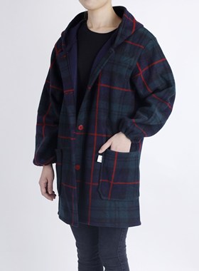 Simple coat workshop long jacket for winter jacket female
