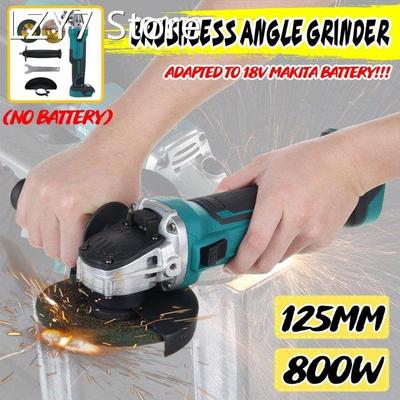 DOERSUPP 125MM Brushless Electric Angle Grinder 3 Speed Cutt