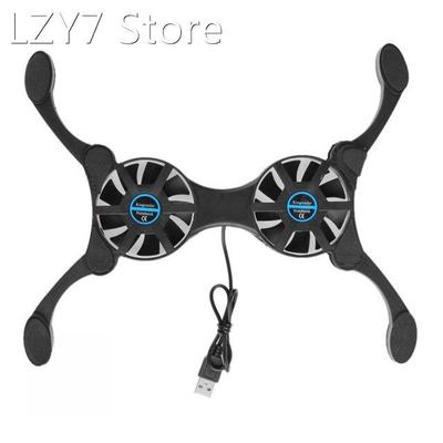 Quiet Silent Octopus Laptop Dual Cooling Fan Portable Notebo