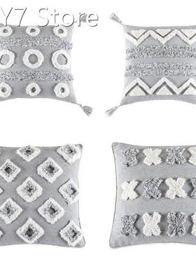 New Boho Decorative Throw Pillow Cover 18x18 Inch Square Sof