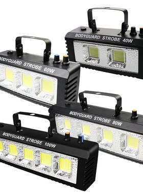 RGB White DJ Disco Strobe Lights 40W 60W 80W 100W Remote Con