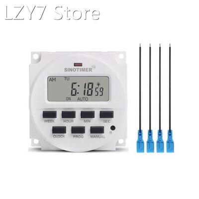 Digital Timer Switch 7 Days Weekly Programmable Time Relay C