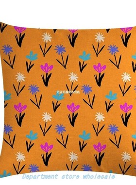 45x45cm Small Fresh Countryside Style Floral Series Pillowca