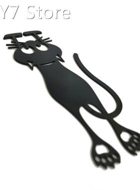 5Pcs Cute 3D Animal Hollow Hanging Bookmarks Cat Book Marker