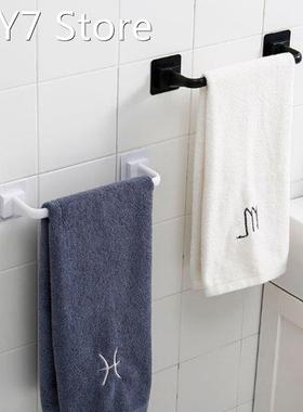Towel Tack Bathroom Shelf Rag Rack Sucker-free Perforation K