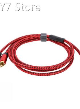 Type-C to 2 RCA Male Audio Cable 1 to 2 Adapter Cord Tablet