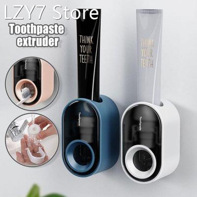 Wall Mounted Toothpaste Squeezer Punch-Free Adhesive Automat