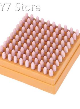 100pcs Abrasive Stone Points Polishing Grinding Head Wheel T