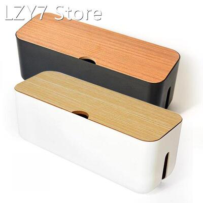Cable Storage Box Power Strip Wire Case Anti Dust Charger So