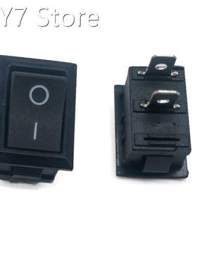 10pcs/lot KCD101 21*15mm 2PIN SPST Snap-in on off switch Pos