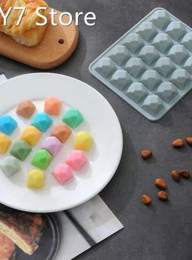 20 Cavity Diamond Shape Silicone Mold Cake Baking Tools DIY