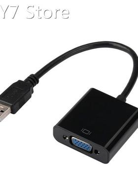 USB To VGA Adapter USB 2.0/3.0 to VGA External Video Card Mu