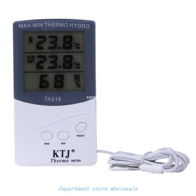 Digital LCD Humidity Meter Hygrometer Temperature Thermomete