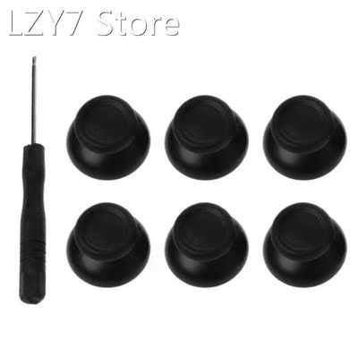 6PCS Analog Stick Thumbsticks Thumb Stick Joystick Screwdriv