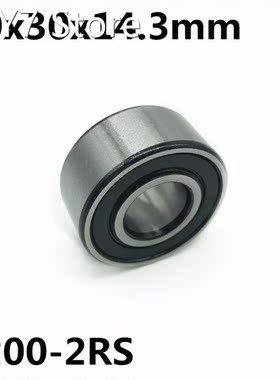 10PCS 5200-2RS 10x30x14.3mm Double row angular contact beari