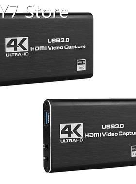 2X HDMI Video Capture Card 4K Screen Record USB3.0 1080P 60F
