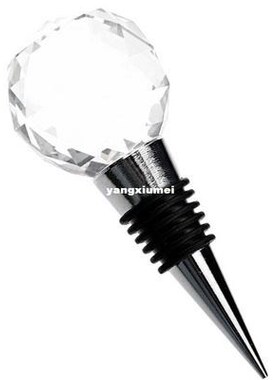 WEDDing DECoR WinE ChampagnE StoppER ElEgant CRyStal RED Win