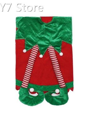 2022 New Christmas Ornament Tree Skirt 47 Inch Elf Feet Tree