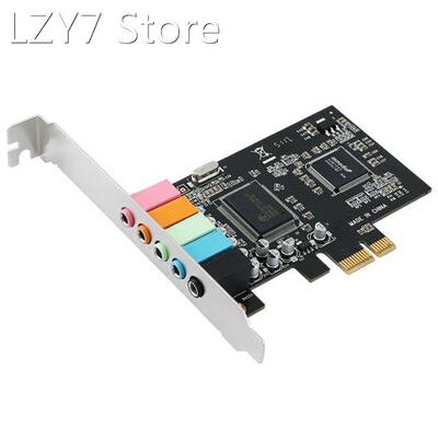hot-PCIe Sound Card 5.1, PCI Express Surround 3D Audio Card