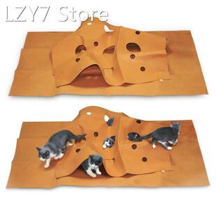 83XC Cat Play Mat Play Rug for Cats Behavioral Training Mat