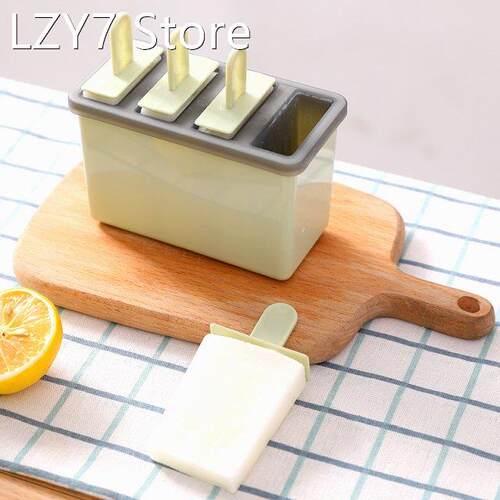 New Summer Homemade Ice Cream 4 Cells Frozen Ice-lolly Mold