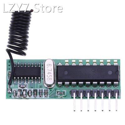 ALLOYSEED 433Mhz RF Superheterodyne Decoding Transmitter Rec