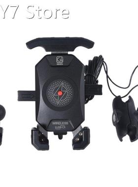 Portable 360 Rotation Wireless Phone Mount Charger for Smart