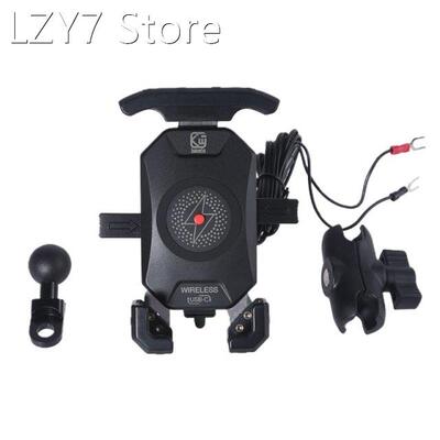 Portable 360 Rotation Wireless Phone Mount Charger for Smart