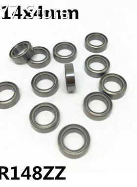 10Pcs MR148ZZ L-1480ZZ 8x14x4 mm Deep groove ball Bearing Mi