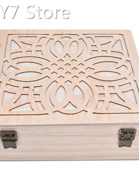 62 Grids Wooden Essential Oil Storage Case Essential Oil Bot