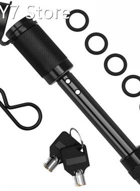 5/8'' Hitch Locking Pin with Keys Spring Clip 5 Rubb