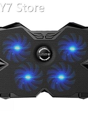 Gaming Laptop Cooler with 4 Quiet Big Fans 2 USB Ports Lapto