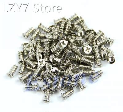 100Pcs Silver Computer PC Case Cooling Fan Heat Dissipation