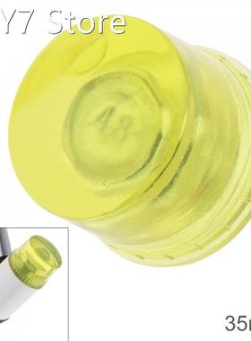 Yellow 35mm Rubber Hammer Head Double Faced Work Glazing Win