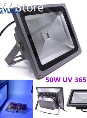 UV LED Floodlight 50W 365nm 85-265V High Power Ultra Violet
