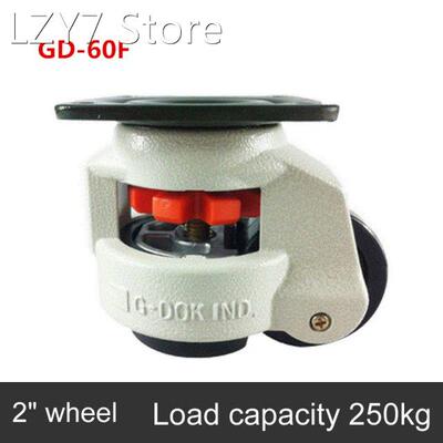 Level adjustment wheel/Casters,GD-60F flat support, forHeavy