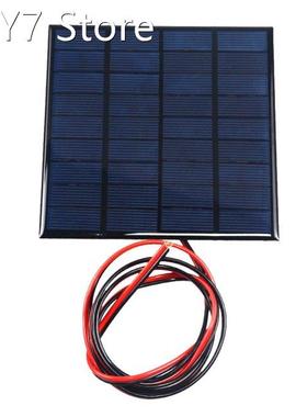 1PCS 9V 2W Solar Panel With 100CM Wire Solar System DIY