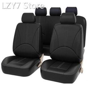 5 Seats Universial PU Leather Car Seat Cover Automobile Seat