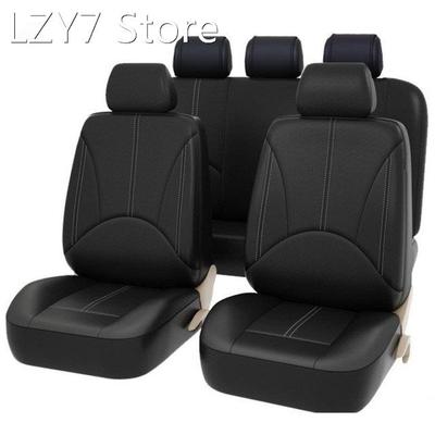 5 Seats Universial PU Leather Car Seat Cover Automobile Seat
